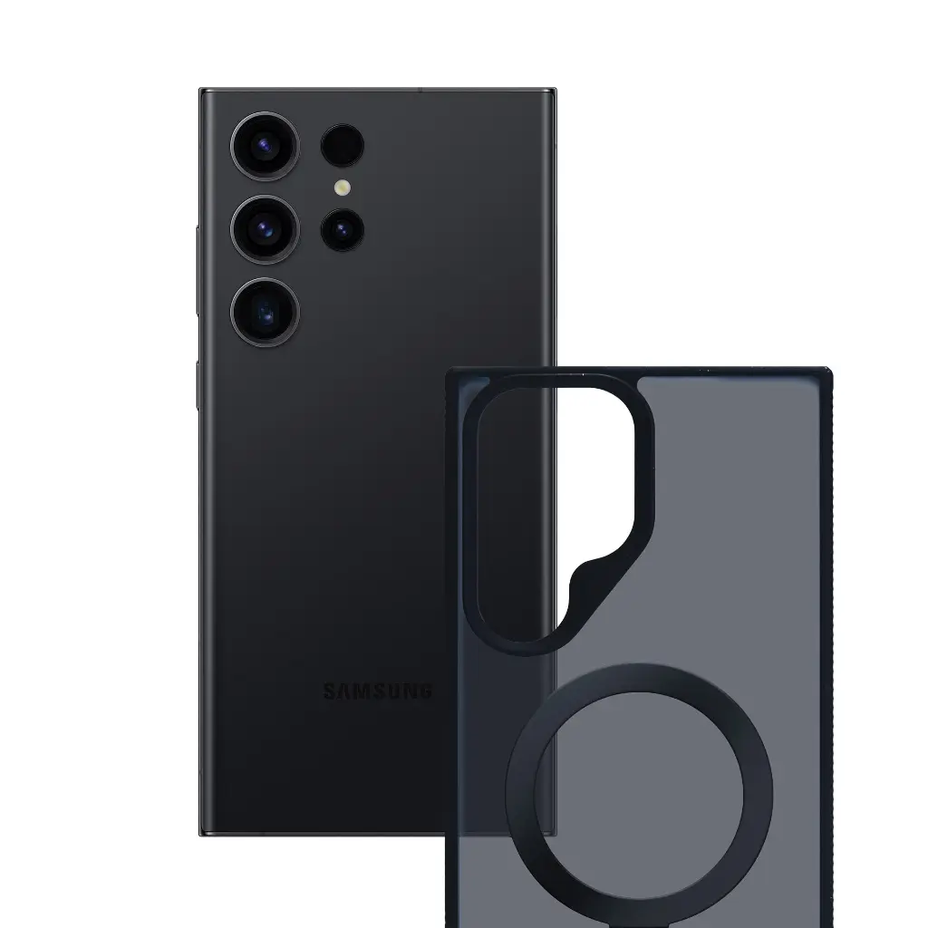 Samsung Galaxy S24 ultra - 3mk Smoke Case Mag (6).webp