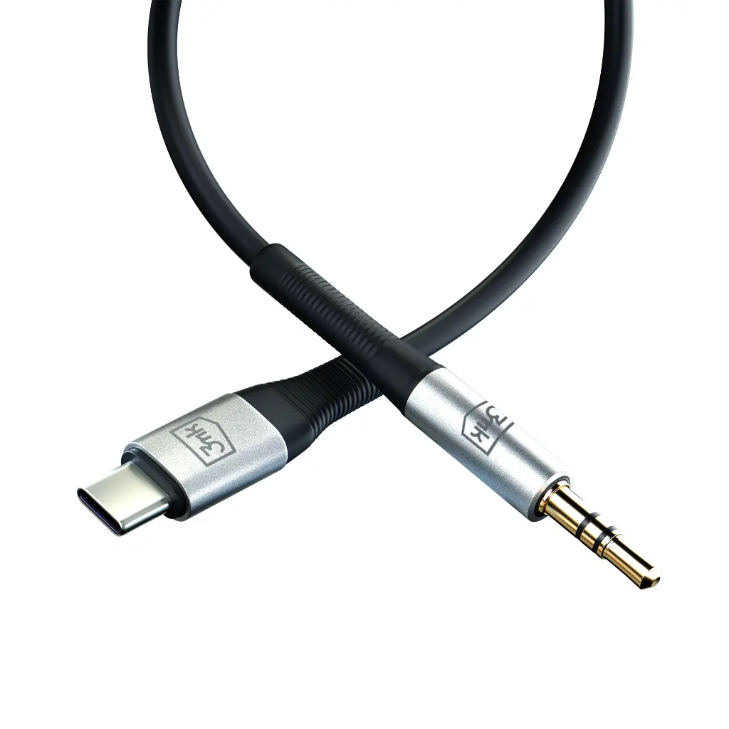 Accessories - 3mk AUX Cable USB-C - Jack 3,5 mm (7).webp