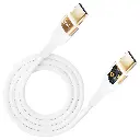 Accessories - 3mk Hyper Silicone Cable C to C 2m 100W White (3).webp