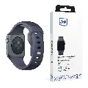 Թևնոց  3mk Silicone Watch Strap for Apple 42/44/45/49 mm Gray - 5769