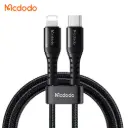 Լիցքավորման լար McDododo USB-C to Lightning 36W Data Cable 1m black CA-5631