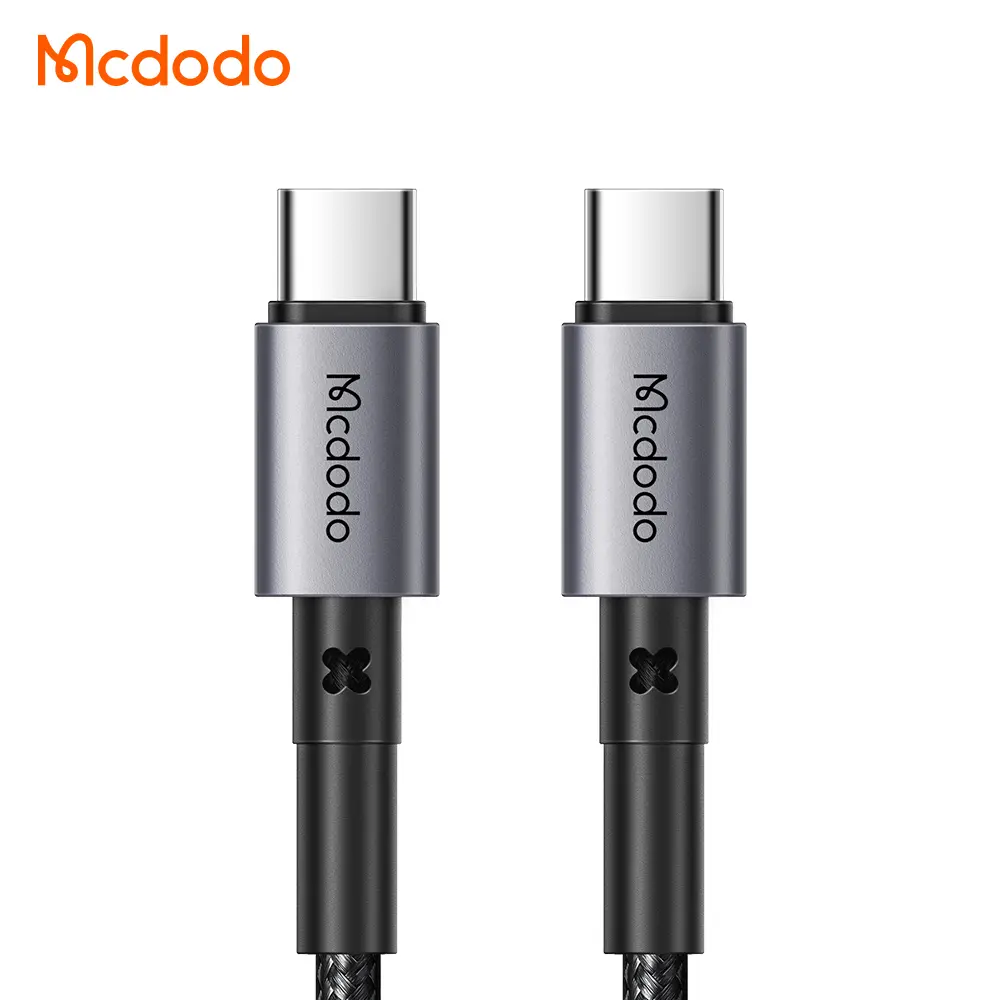 Լիցքավորման լար McDododo 65W Type-C to C Cable 1m black CA-3130