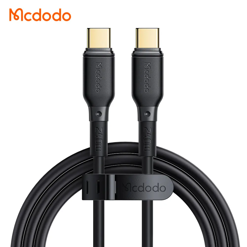 Լիցքավորման լար McDododo 240W Type-C to C Cable 2m black CA-3311