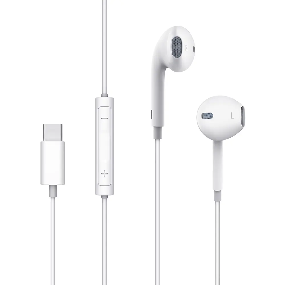 Ականջակալ McDododo Element Series Type-c Wired Earphone white HP-6070