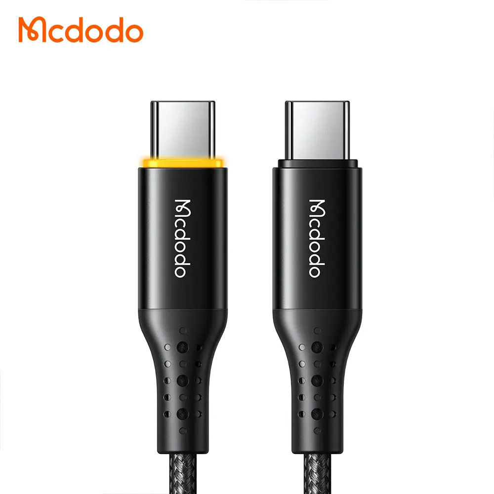 Լիցքավորման լար McDodo Auto Power Off 100W Type-C to C Cable 1.2m black CA-3460