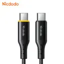 Լիցքավորման լար McDododo Auto Power Off 100W Type-C to C Cable 1.2m black CA-3460