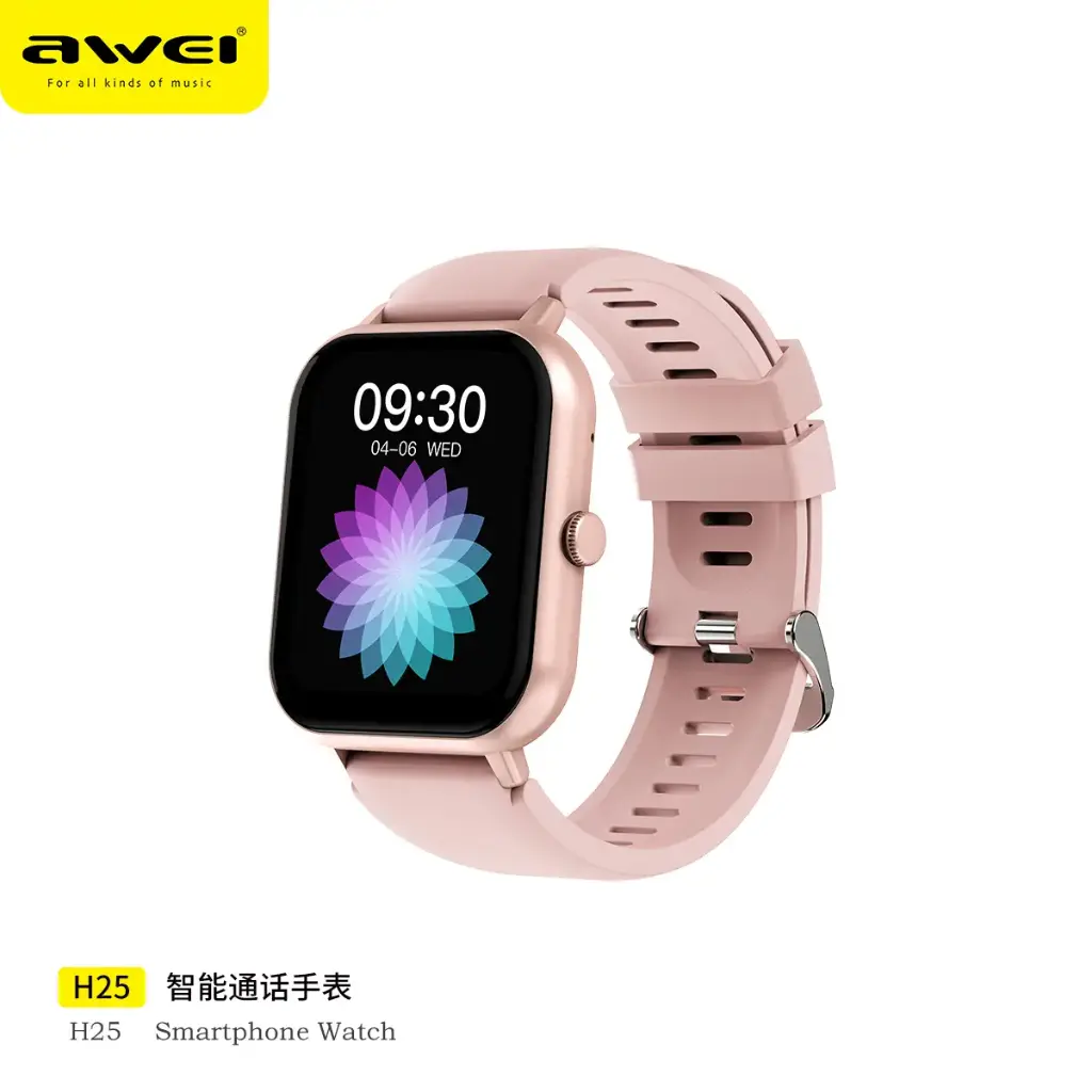 Խելացի ժամ AWEI H25 Pink