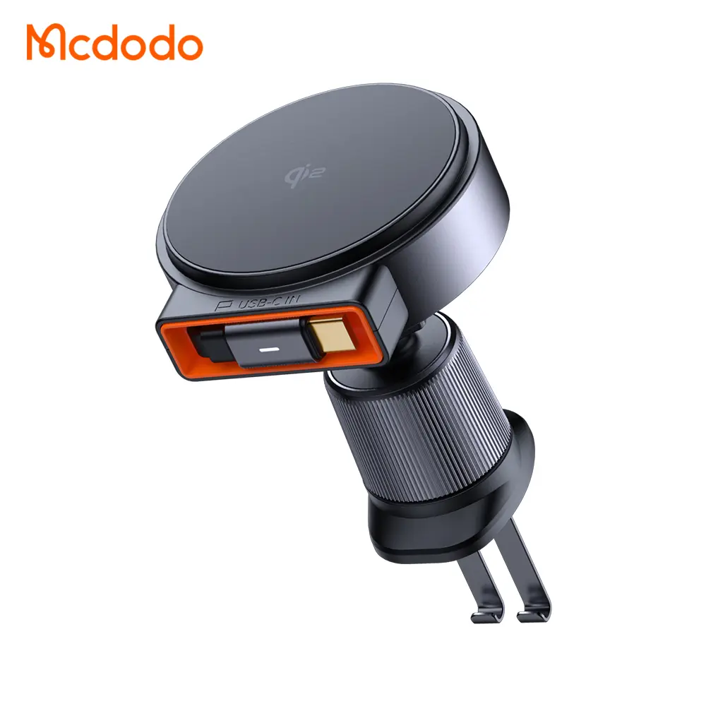 Լիցքավորիչ McDodo 15W Qi2 Magnetic Wireless Car Charger Built-in Retra CH-0091