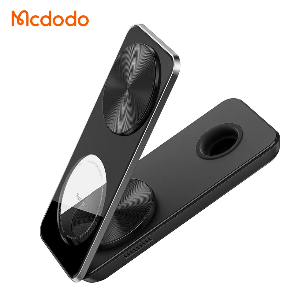 Անլար լիցքավորիչ McDodo 3 in 1 Foldable Mangetic Wireless Charging Stand Black CH-1151