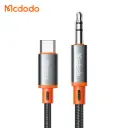 Աուդիո փոխարկիչ Type-C to DC3.5 Male Cable black 1.2m CA-0820