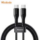 Լիցքավորման լար McDodo USB-C to USB-C 60W Data Cable black 1m CA-5641