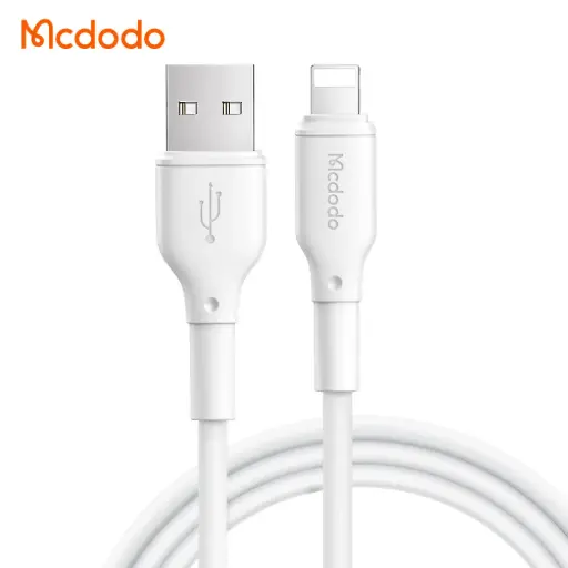 [20020038] Լիցքավորման լար McDododo Lightning Cable 1.2m white CA-7270