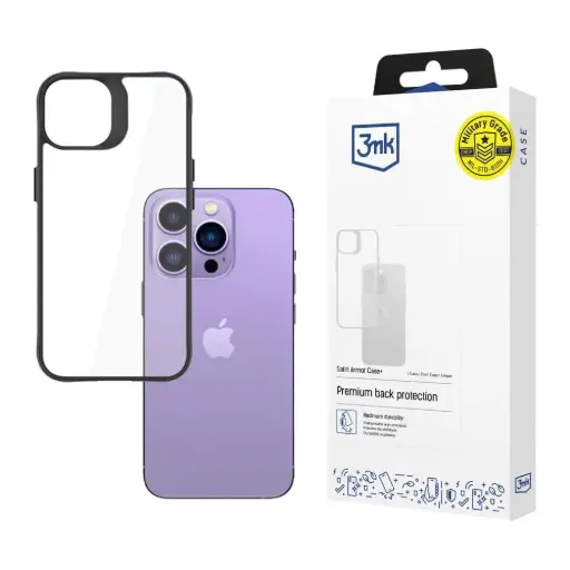 [20050091] Պատյան 3mk Satin Armor Case+ Apple iPhone 14 Pro Max - 6942