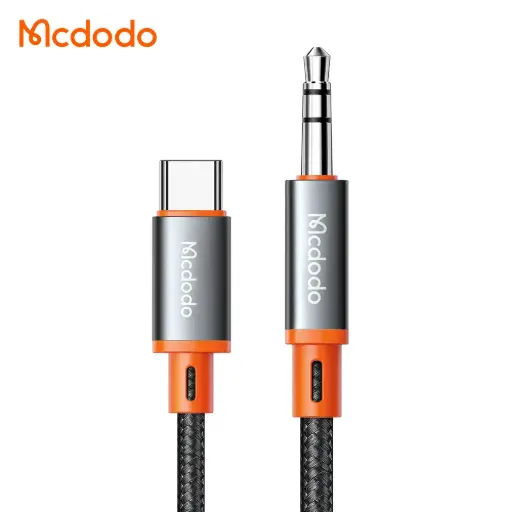 [30080006] Աուդիո փոխարկիչ Type-C to DC3.5 Male Cable black 1.2m CA-0820