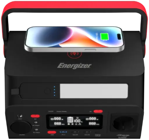 [80010001] Շարժական էլեկտրակայան Energizer PPS PPS300W2F 293.76Wh Peak 600W  Black/Red