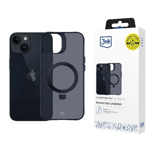 [20050114] Պատյան Apple iPhone 13/14 - 3mk Smoke Case Mag&Stand - 7258
