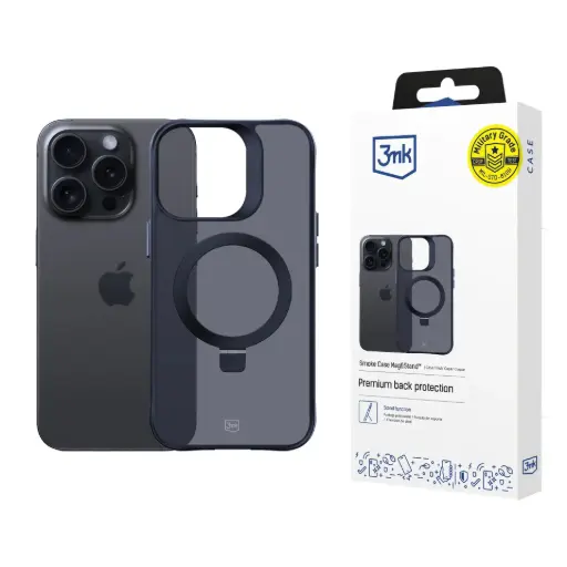 [20050117] Պատյան Apple iPhone 14 pro - 3mk Smoke Case Mag&Stand - 7142