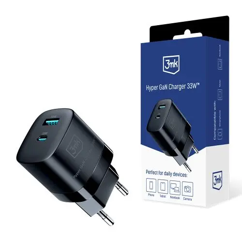 [20010013] Լիցքավորիչ 3MK Hyper GaN Charger 33W  Black - 1268