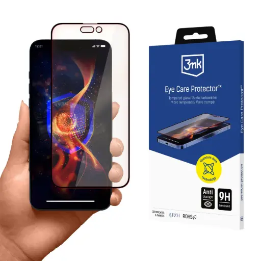 [90060003] Պաշտպանիչ ապակի 3mk Eye Care Protector Apple iPhone 15 Plus/16 Plus - 7259
